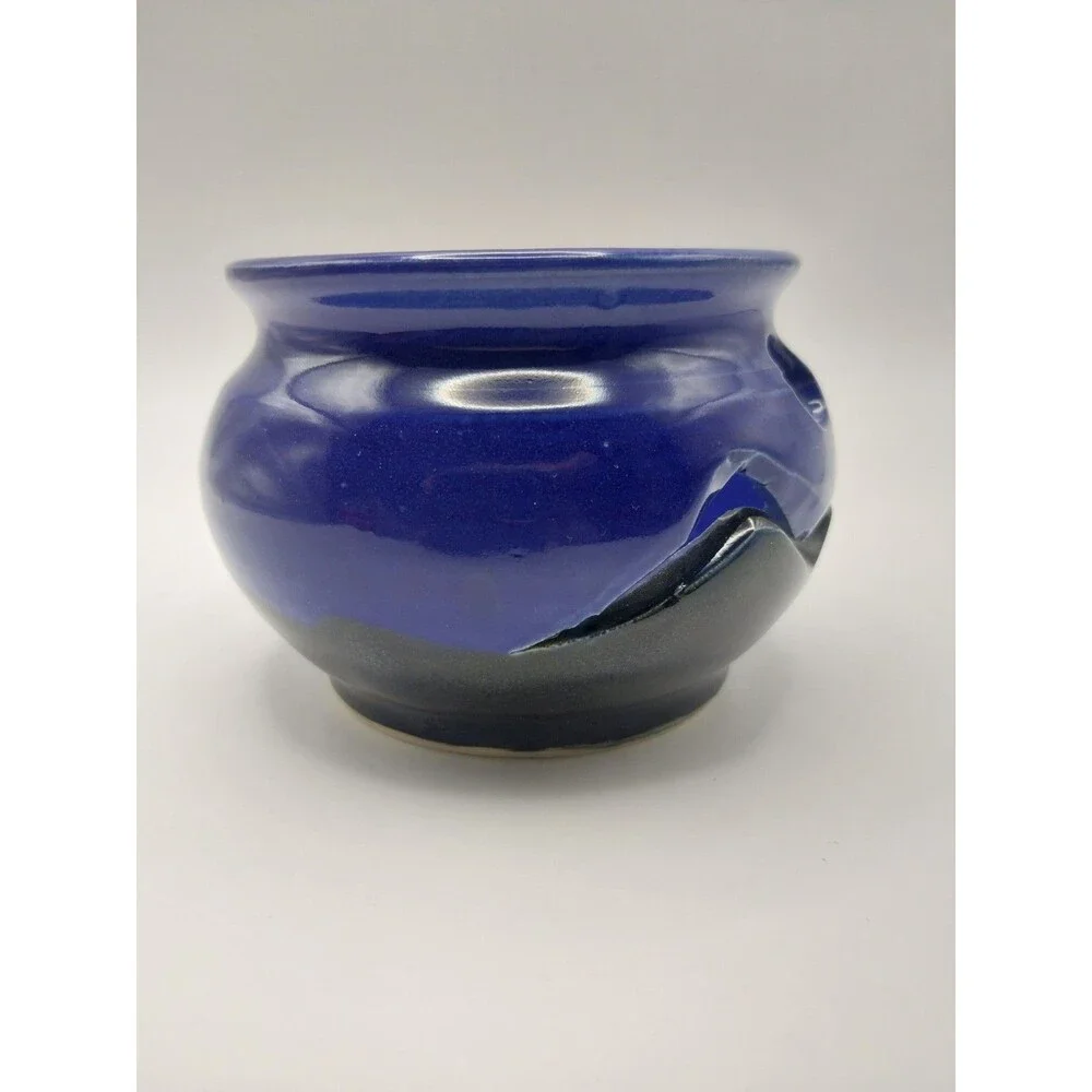 Vintage 2003 Andy Wender Studio Pottery Bowl - Signed Minnesota Art Ceramics